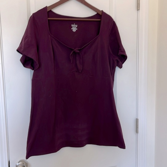 torrid Tops - Torrid Plum Purple T-shirt